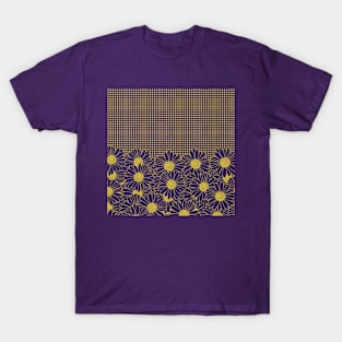 Daisy Grid Yellow T-Shirt